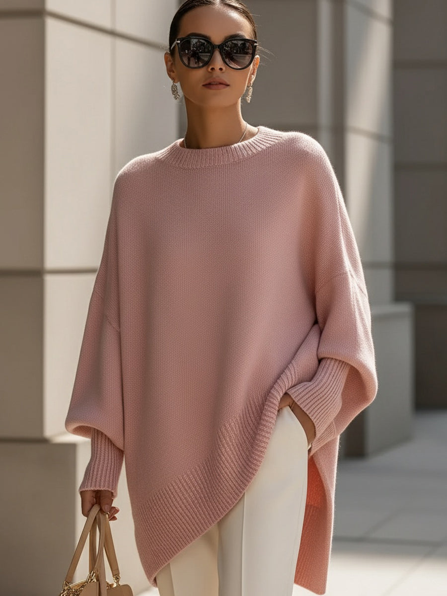 Mandy – Effortless Elegance Oversized Poncho