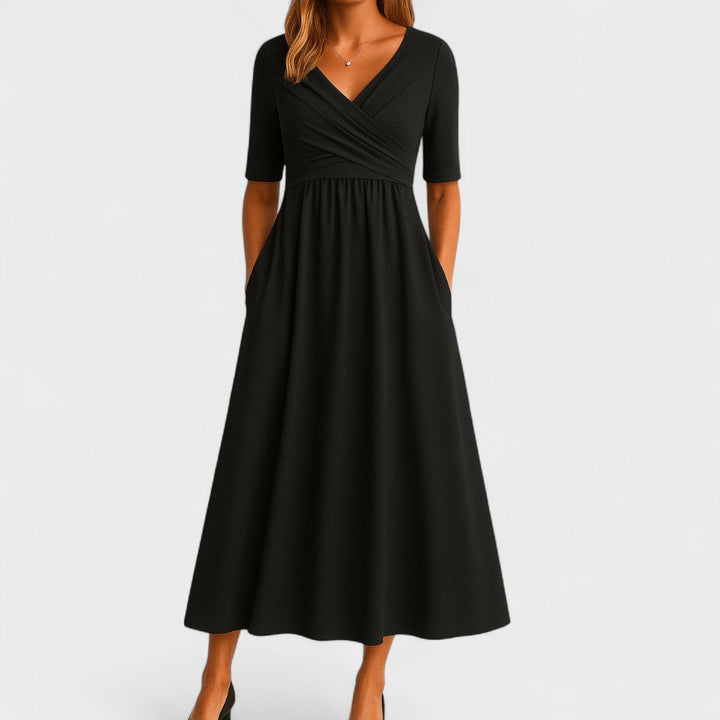 Nicola - Elegant Midi Dress