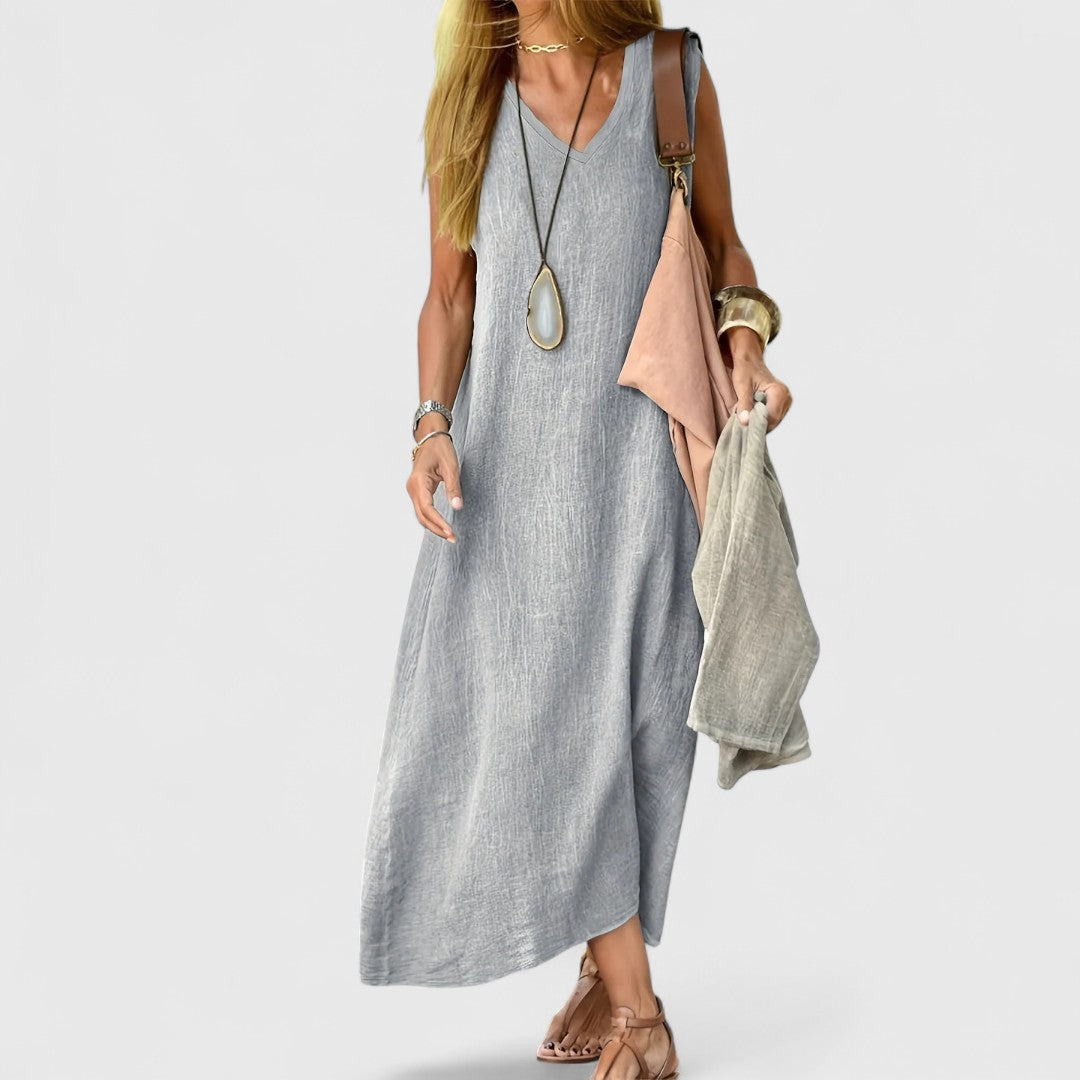Alisa – Casual Sleeveless Dress
