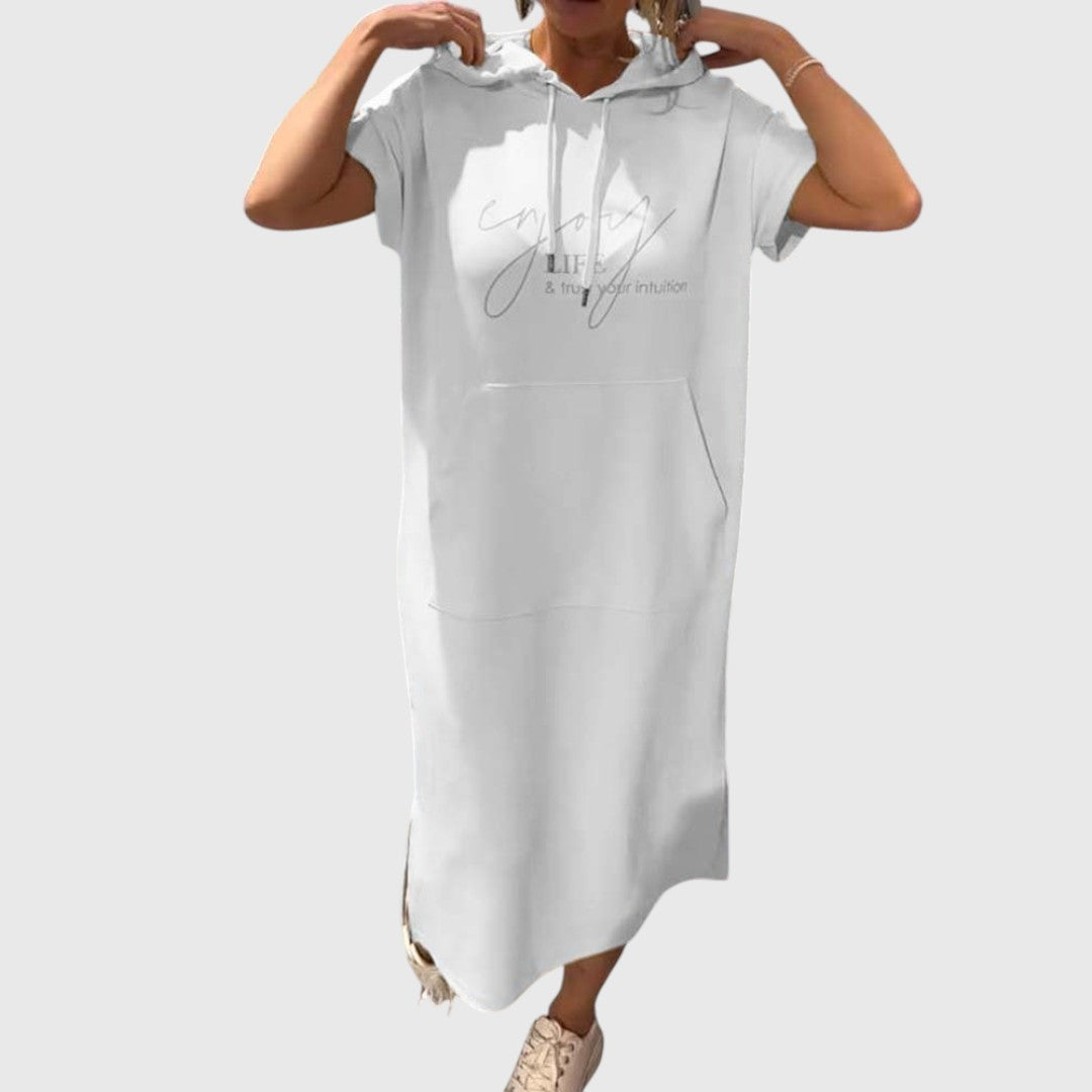 Angela - Casual Hoodie Dress