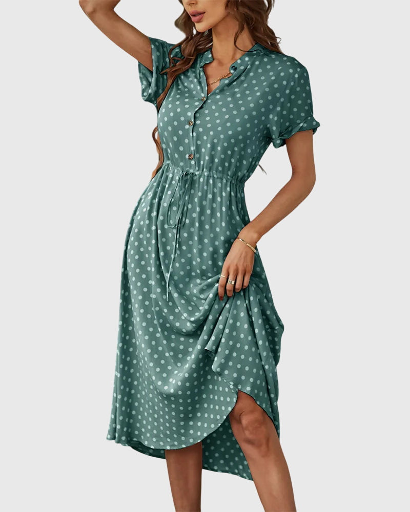 Alexa - Polka Dot Dress