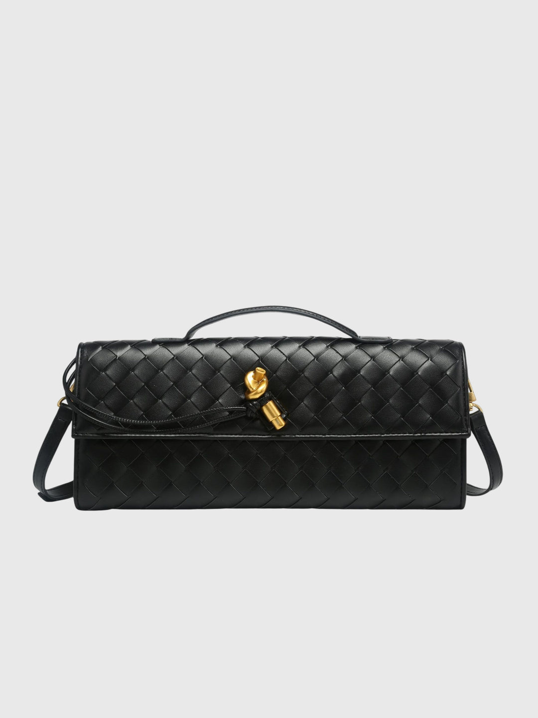 Camila | Luxe Slim Woven Clutch