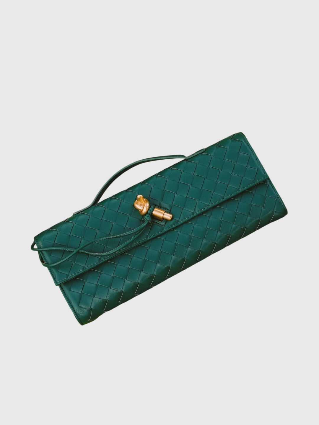 Camila | Luxe Slim Woven Clutch