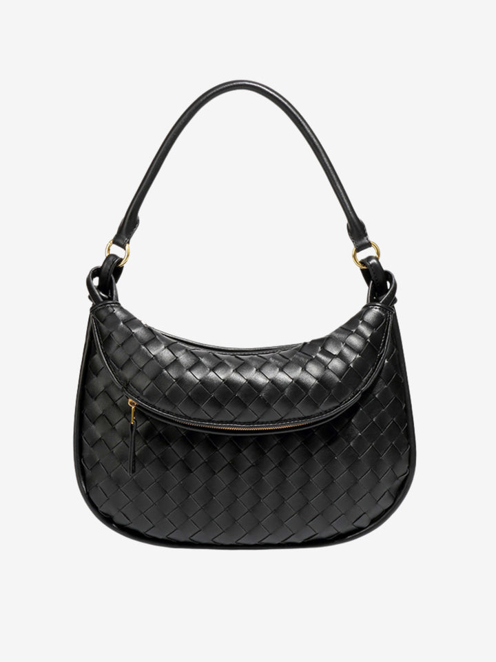 Sarah | Woven Convertible Shoulder Bag