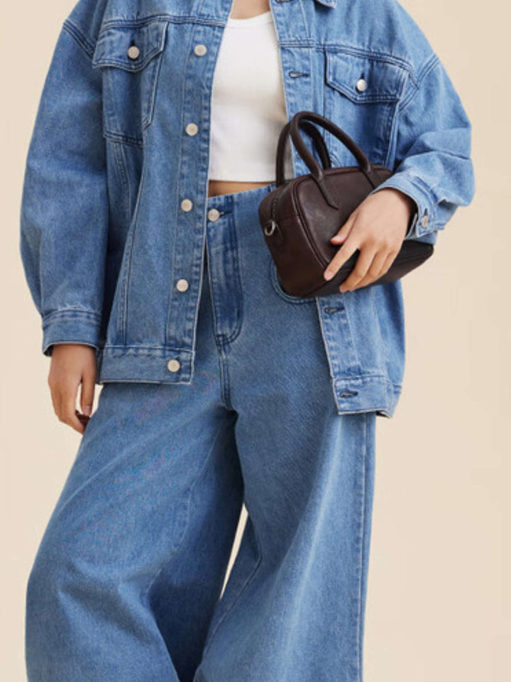 Eliza | Polished Zip Square Bag