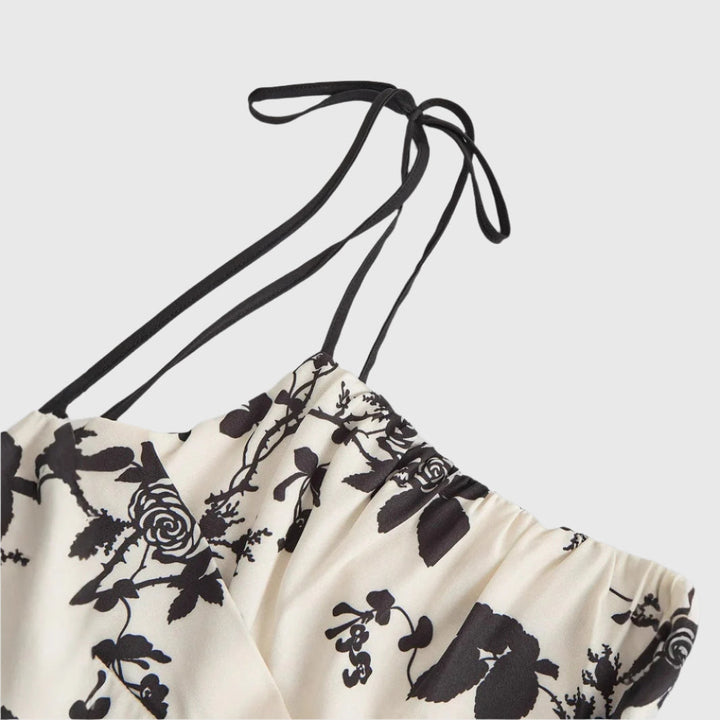 Jackie - Elegant Summer Floral Dress