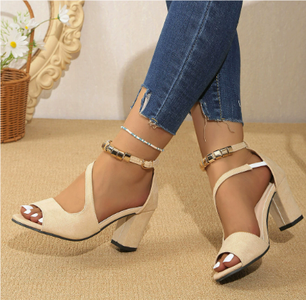 Clare - Elegant open-toe sandals for women