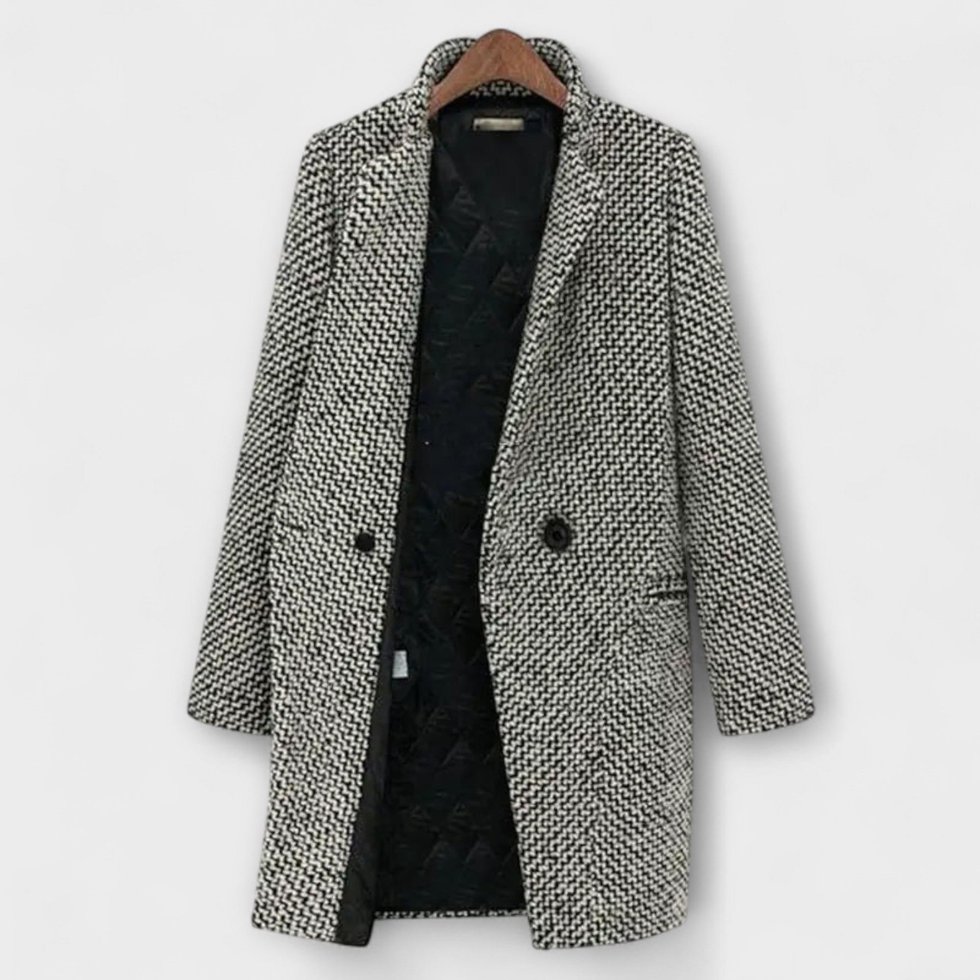 Annette – Timeless Heritage Houndstooth Coat